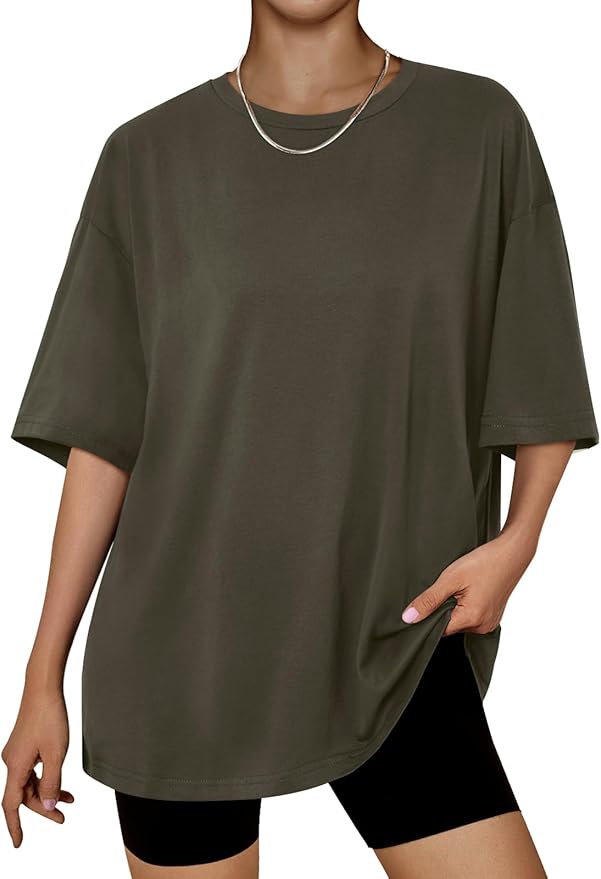 Summer T Shirts Plus Size Batwing Cute Casual Tops Short V1